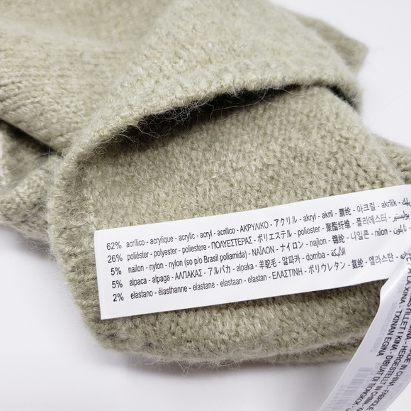 ZARA Corset Style Strapless Sweater Crop Top - Picture 5 of 5